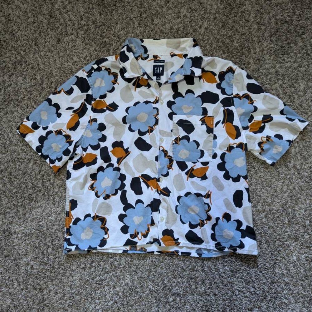 Gap Custom Cropped Vacation Tee